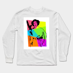 Rebel Princess | Pop Art Long Sleeve T-Shirt